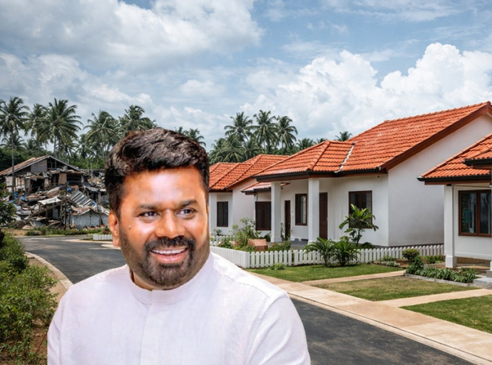 Construction of new houses to replace those damaged by cyclone Ditwah to commence tomorrow